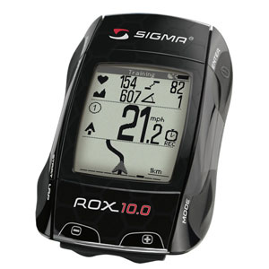 Cyklocomputer Sigma ROX 10.0 GPS čierny