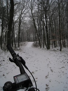 MTB plášte Panaracer Pacenti NEO-MOTO na snehu