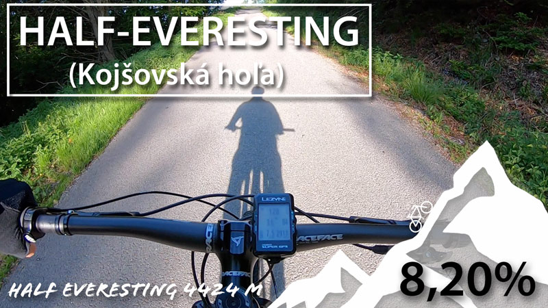 Half Everesting na Kojšovskú hoľu (4448 m) | Cyklistické úlety po 50-tke