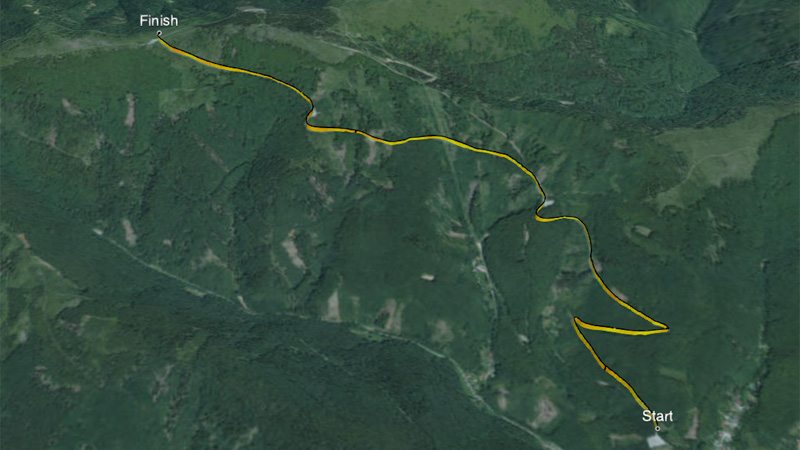 Kojšovská hoľa - cyklo výzva Everesting 10K