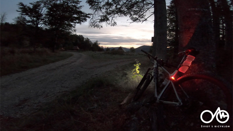 Skúsenosti s používaním zadného svetla na bicykel