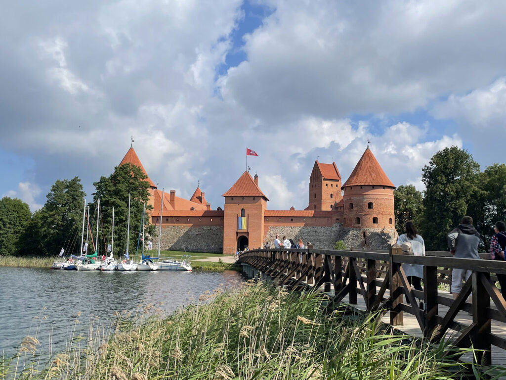 Hrad Trakai - most