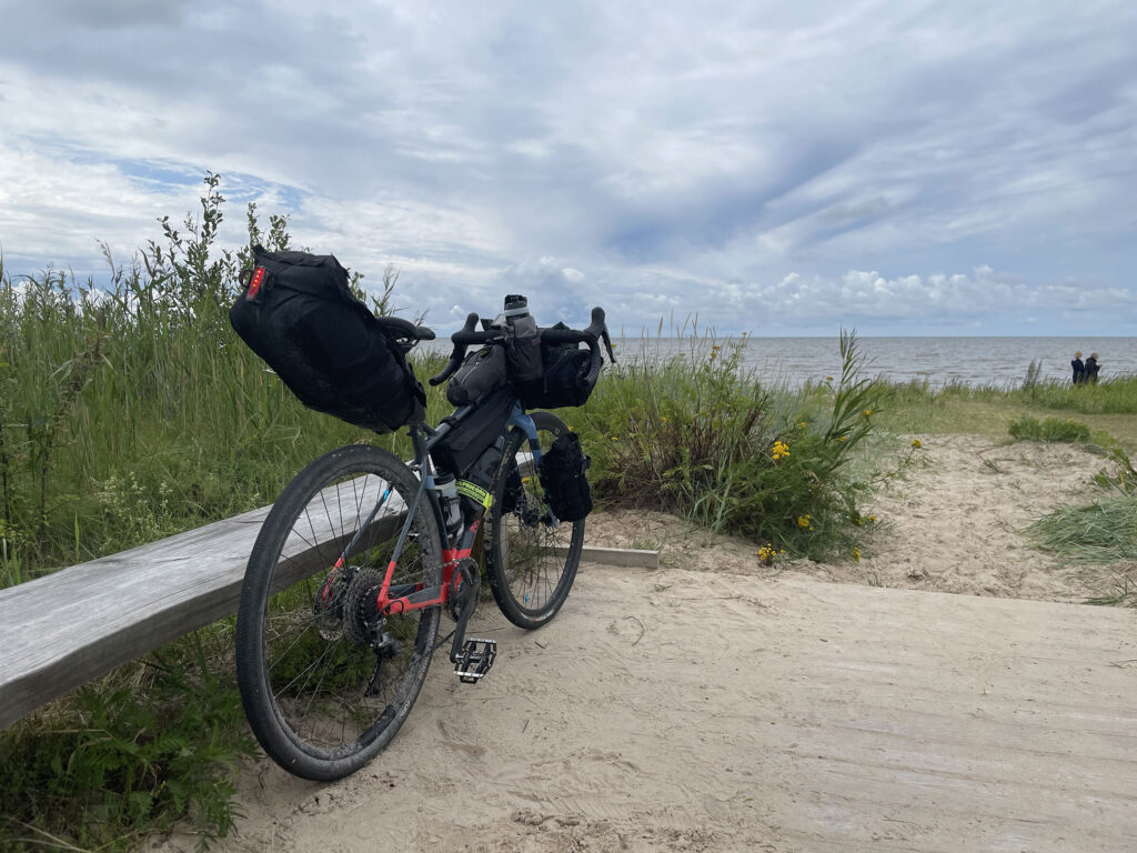 Bikepacking - Baltické more